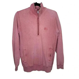 Burberry London long sleeve half zip size small